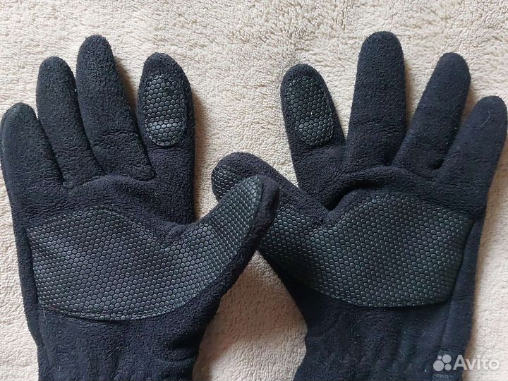 Перчатки детские флис 6-7лет