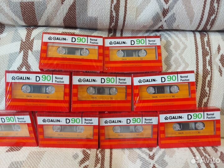 Кассеты Galin-новые запечатанные