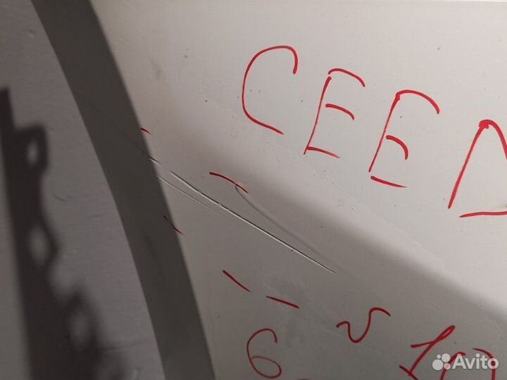 Бампер передний Kia Ceed 2 универсал G4FG 2018