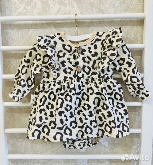 Боди платье на девочку