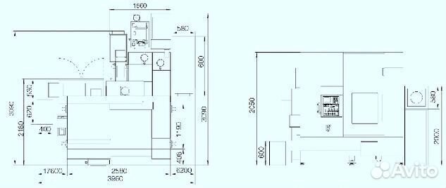 Зубофрезер с чпу Y3150 CNC6 до 500мм