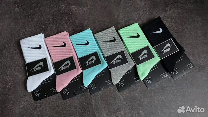 Носки Nike ассорти хлопковые