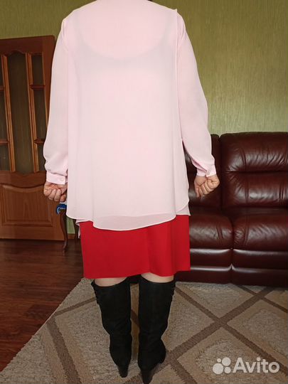 Блузка женская нарядная 52-54 размер, рост 164