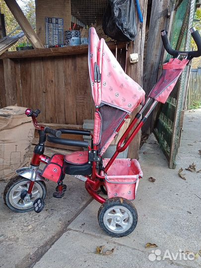 Коляска трёхколёсный велосипед