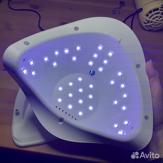 Лампа UV LED 54Вт для ногтей