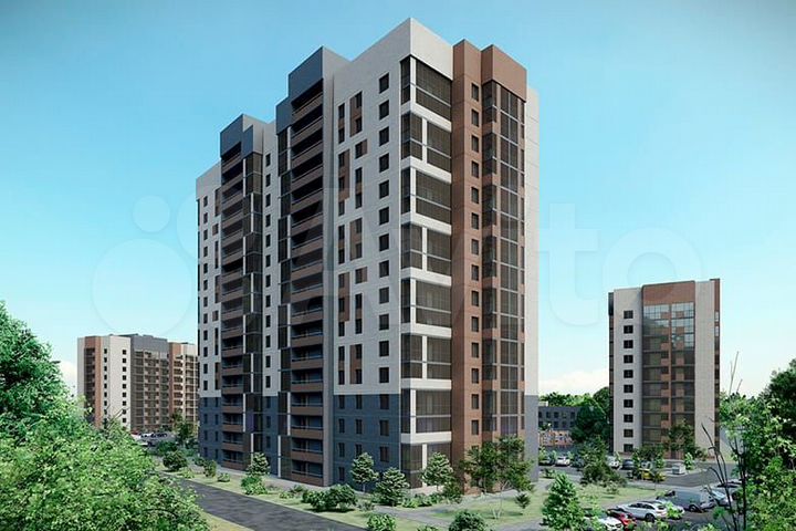 3-к. квартира, 82,7 м², 13/16 эт.