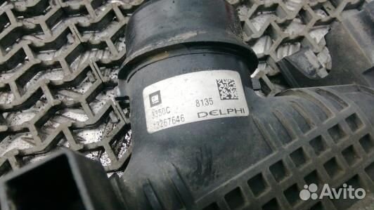 Радиатор интеркуллера opel astra J (EBG06KC01)