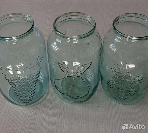 Балоны и банки стеклянные