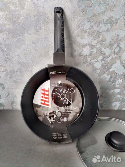 Сковорода с крышкой новая