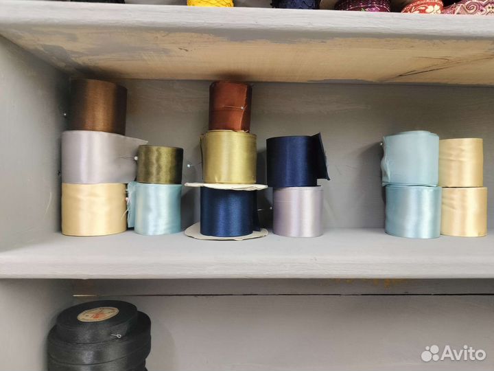 Атласная лента шириной 5 см