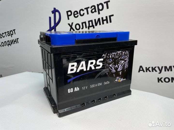 Аккумулятор Bars 60 Ah