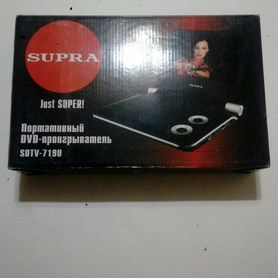 Переносной DVD плеер Supra