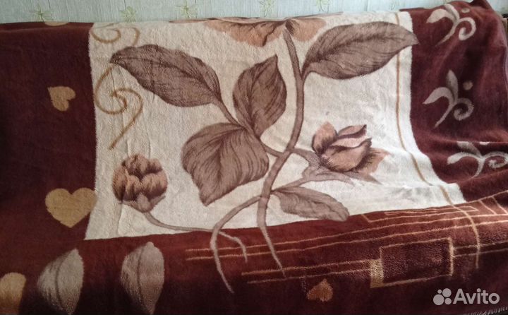 Плед покрывало одеяло, 2х2, 3м (б/ у)