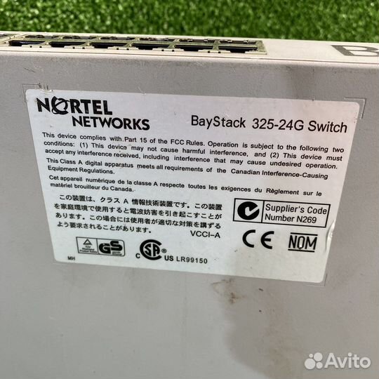 Коммутатор BayStack 325-24g