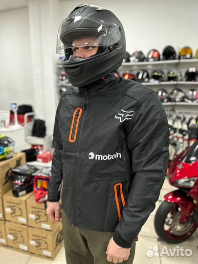 Куртка мото FOX Black