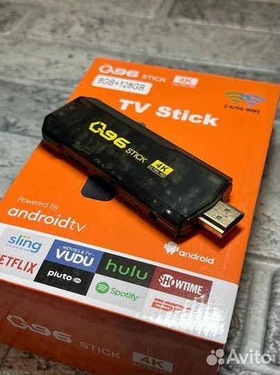 Смарт Тв приставка 4K Stick Hdmi (Q96)