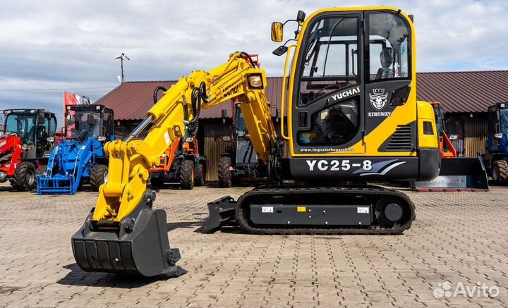 Мини-экскаватор Yuchai YC 25-8, 2023