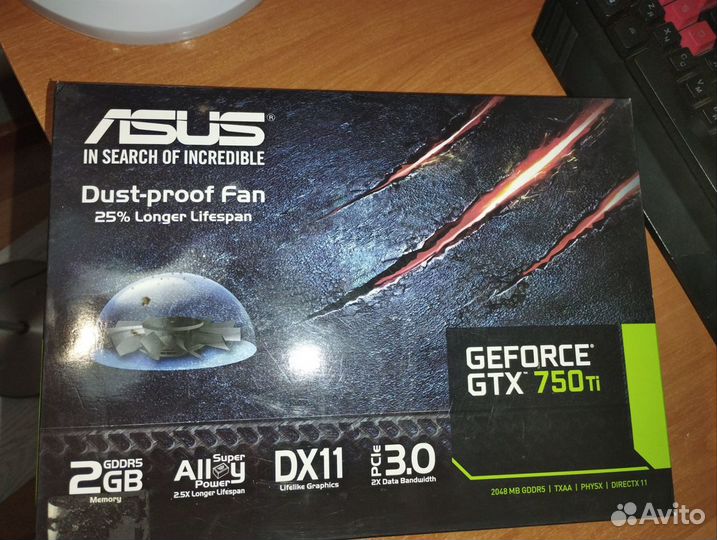 Gtx 750 TI 2GB DDR5