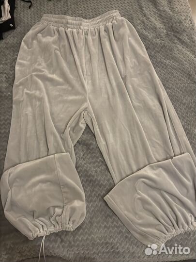 Штаны бархатные look online