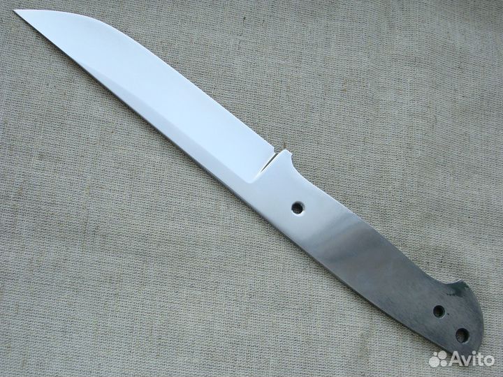 Цельнометаллический клинок Промысловый сталь Х12мф