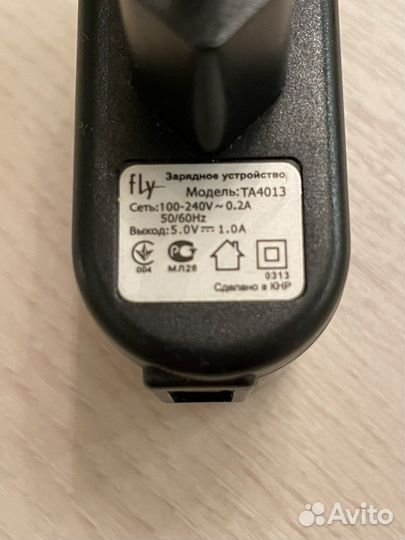 Зарядное устройство адаптер fly TA4913 usb