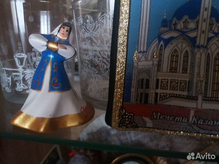 Фигурка-колокол керамическая 