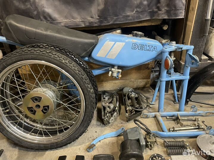 Мопед Delta RMR 24 СССР по запчастям
