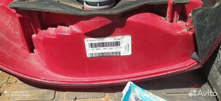 Задние фонари лифтбэк