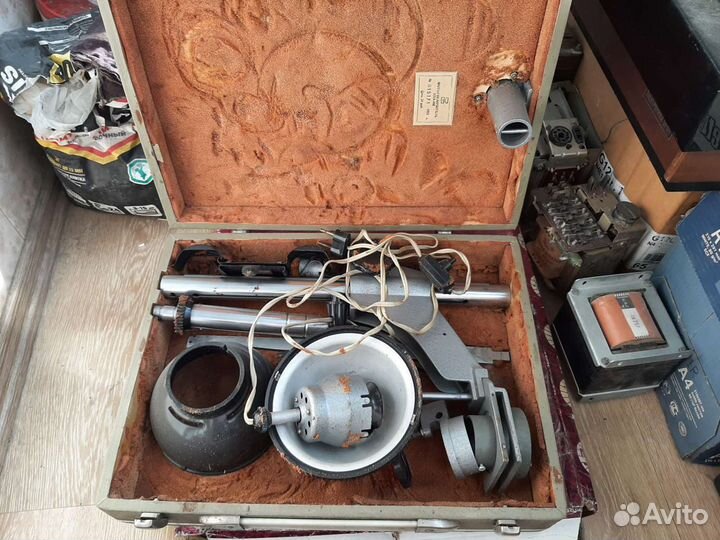 Аппарат для фотопечати СССР, глянцеватель