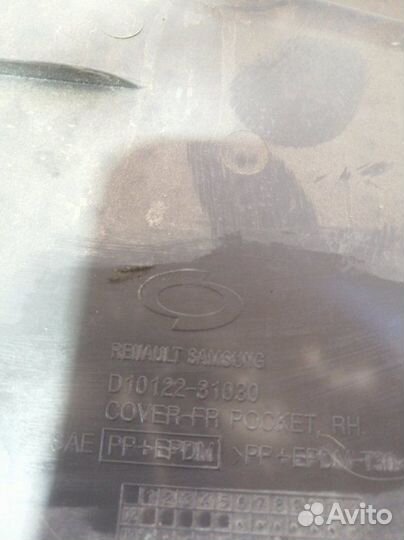 Облицовка двери передняя правая Nissan Almera