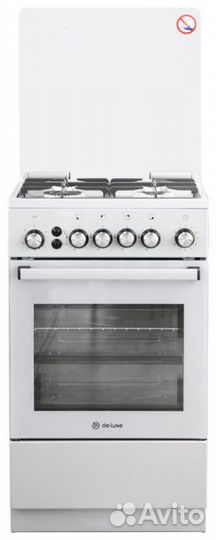 Газовая плита De Luxe 5040.40г (кр) чр-012