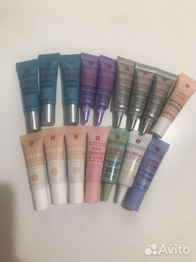 Elemis, erborian и др - Набор косметики пакетом