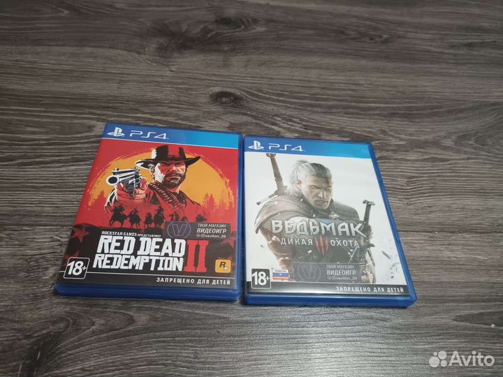 Sony PS4 slim 500gb с пломбой и 2 играми