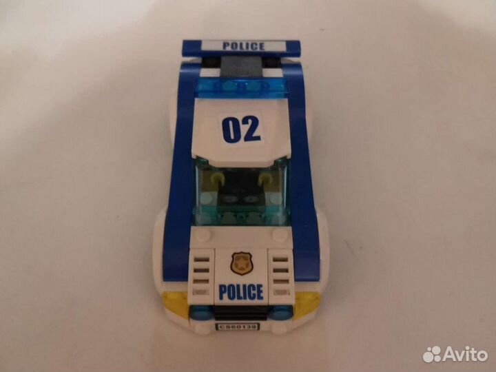 Лего сити полицейская машина