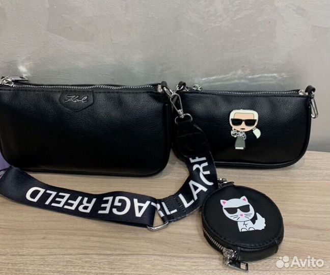 Karl lagerfeld сумка 3 в 1