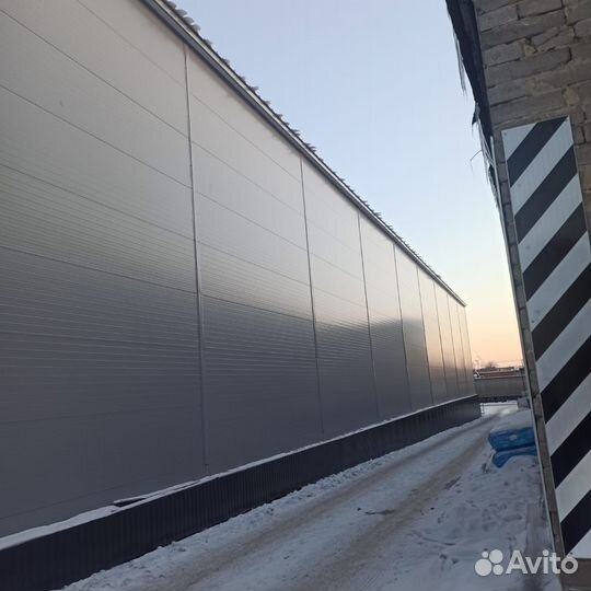 Монтаж металлоконструкций и сендвич панелей