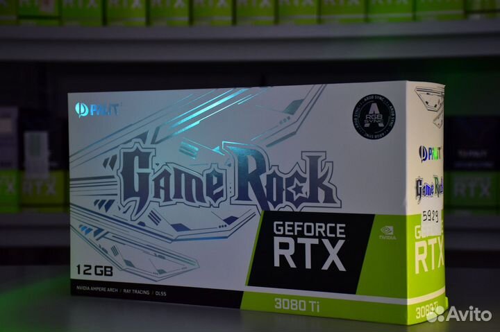 Видеокарта Palit GeForce RTX 3080 Ti GameRock 12 G