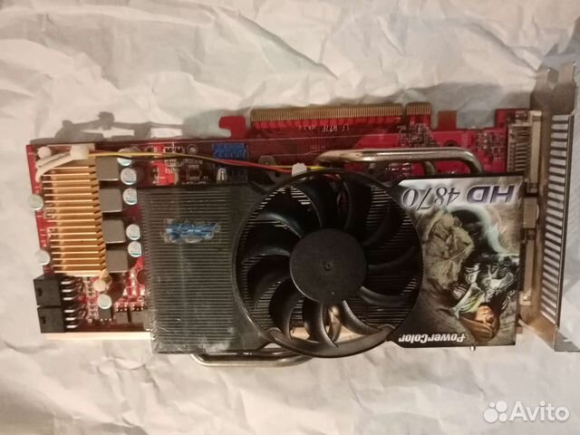 Видеокарта HD 4870