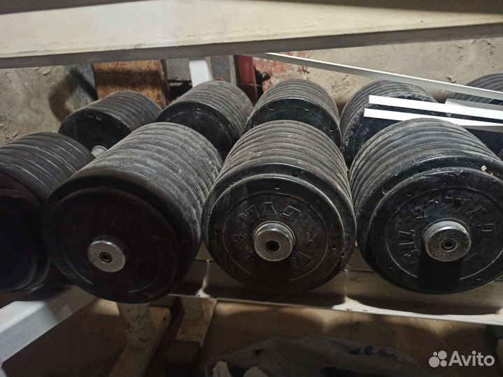 Гантели разборные 35, 40, 45 кг