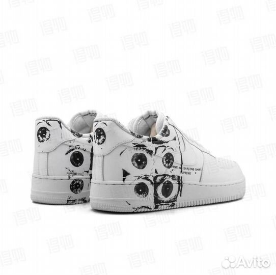 Кроссовки nike air force cdg x supreme