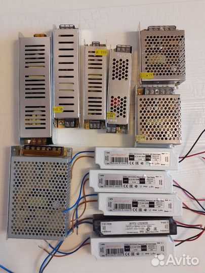 Драйверы (блоки питания) закрытые, открытые б/у