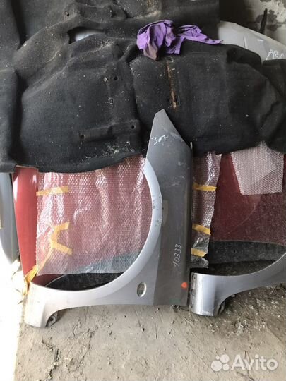 Пежо 307 крыло переднее левое пластиковое