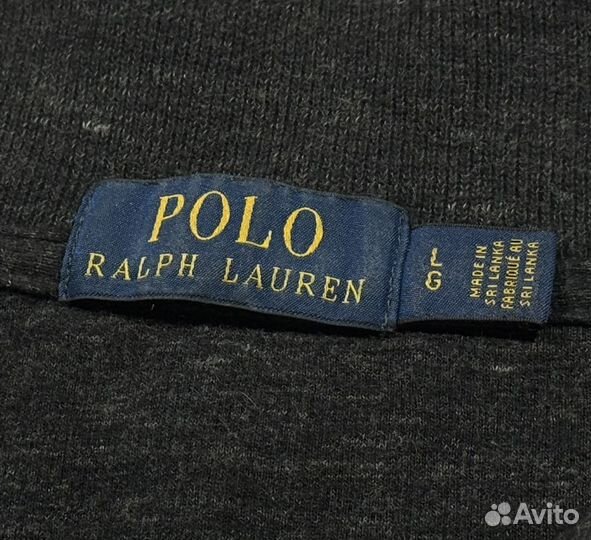 Полузип кофта Polo Ralph Lauren оригинал