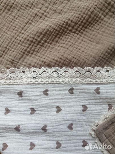 Муслиновый плед детский