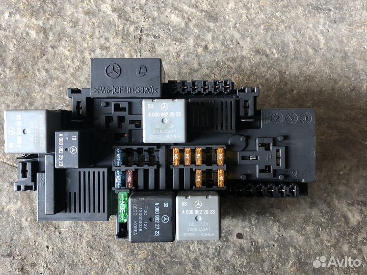 Блок предохранителей Mercedes S class w222