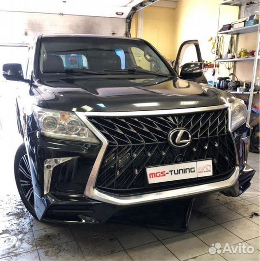 Передний бампер Lexus LX 570 Superior 07-12 гг