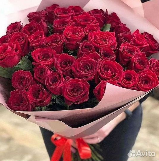Цветы розы букеты 25 31 35 51 101 251 Доставка