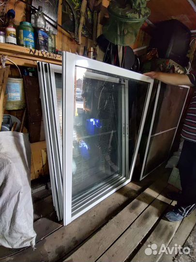 Окна бу металлоконструкций. Для раздвижных рам