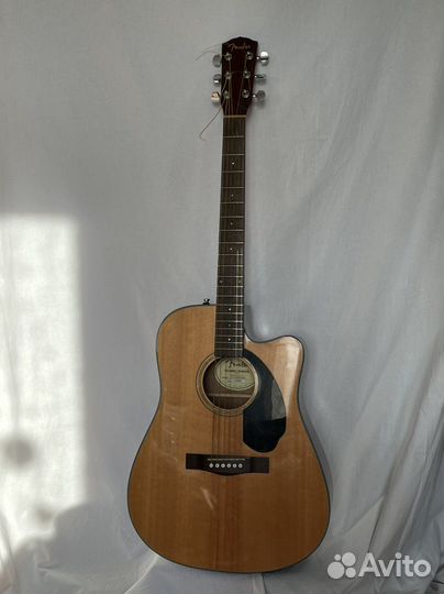 Электроакустическая гитара fender CD - 60SCE