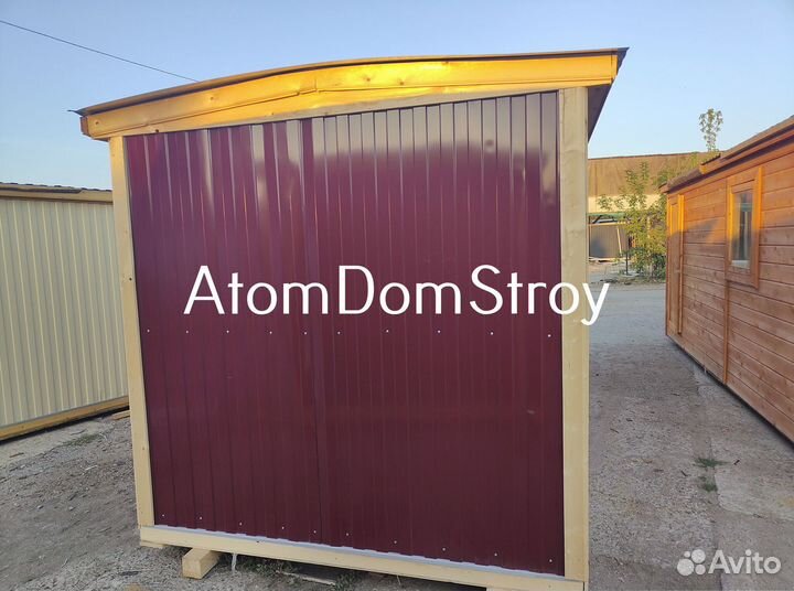 Новые деревянные бытовки